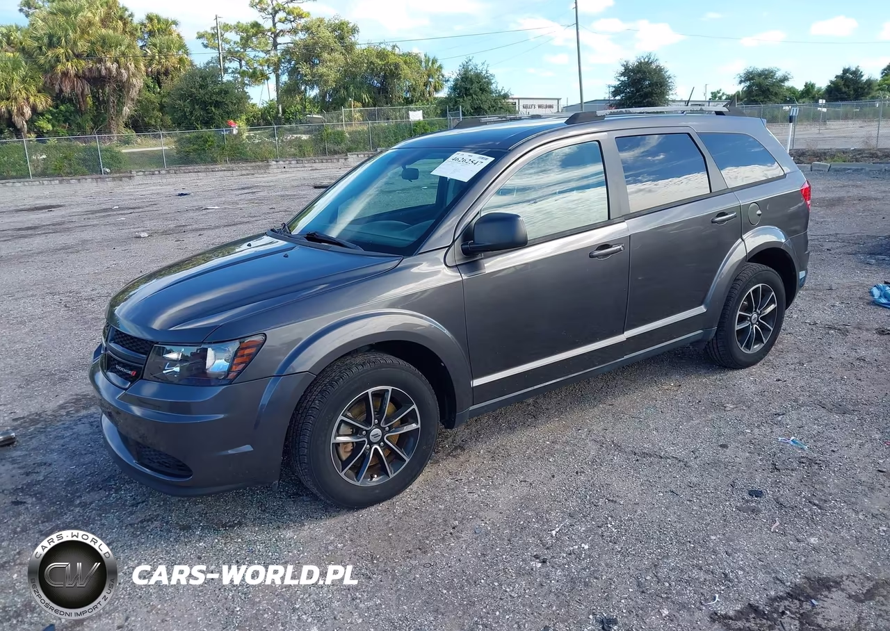 2018 Dodge Journey Se VIN:3C4PDCABXJT166941 - 2