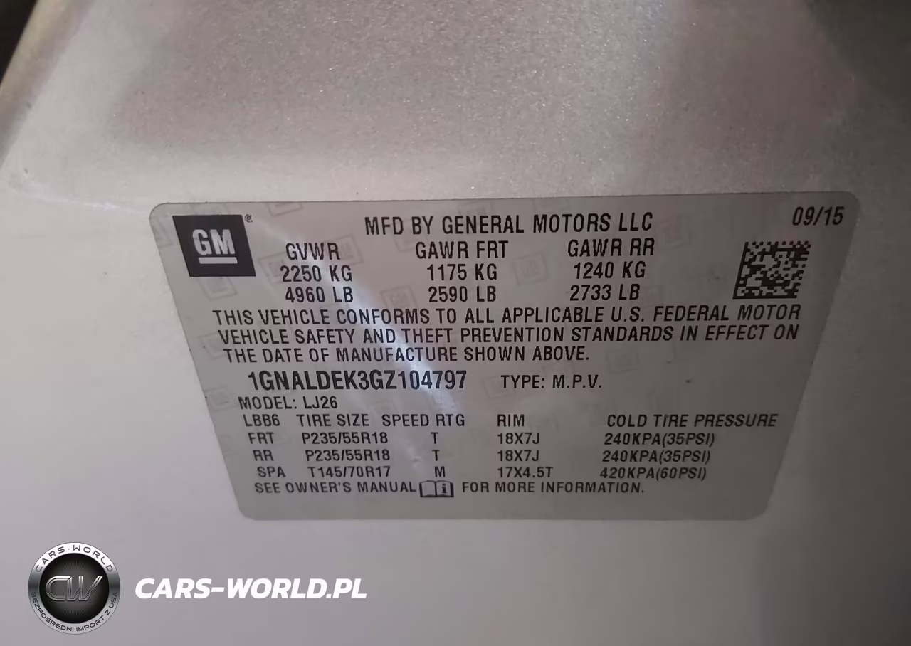 2016 Chevrolet Equinox Ltz VIN:1GNALDEK3GZ104797 - 9