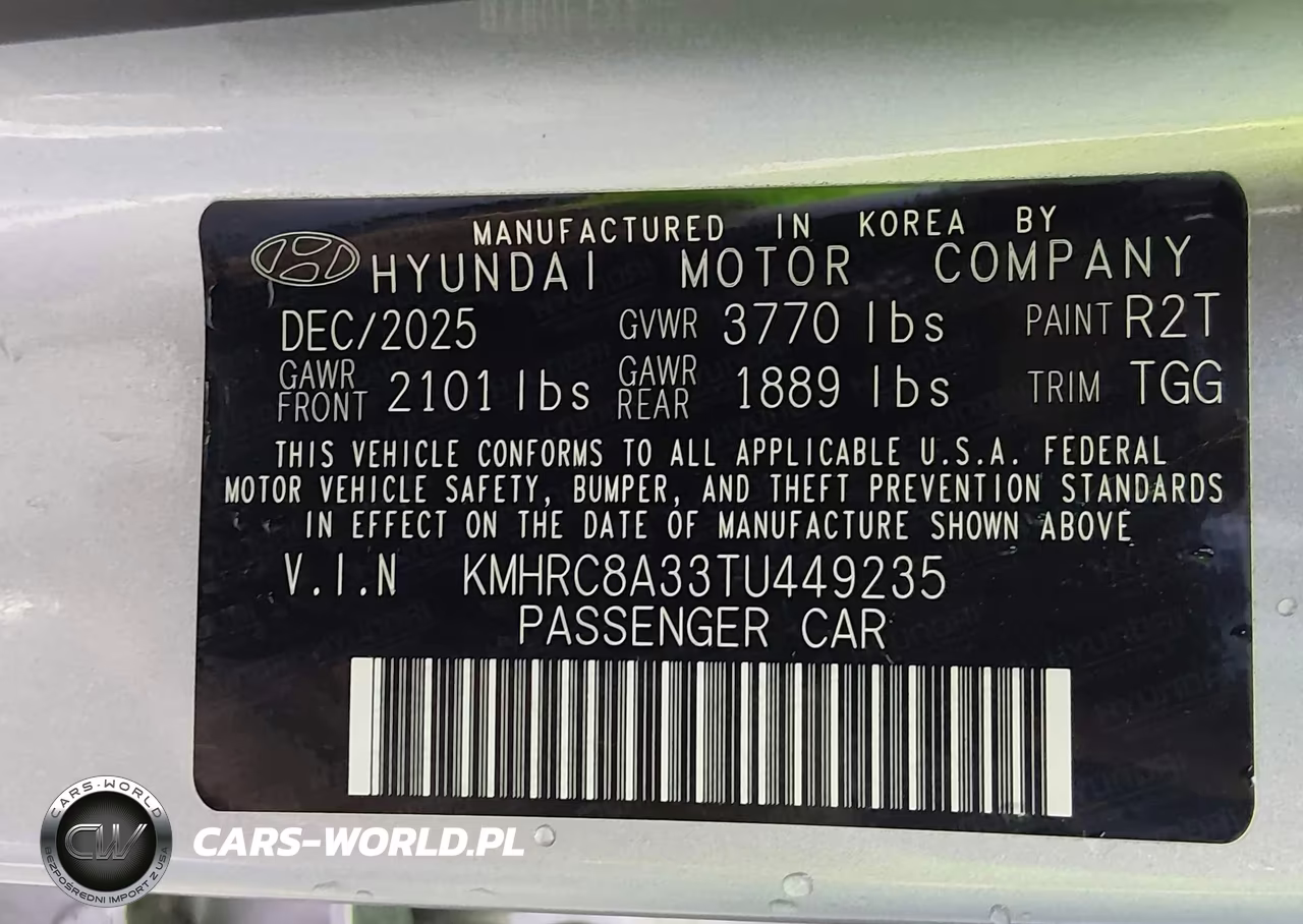 2026 Hyundai Venue Sel VIN:KMHRC8A33TU449235 - 9