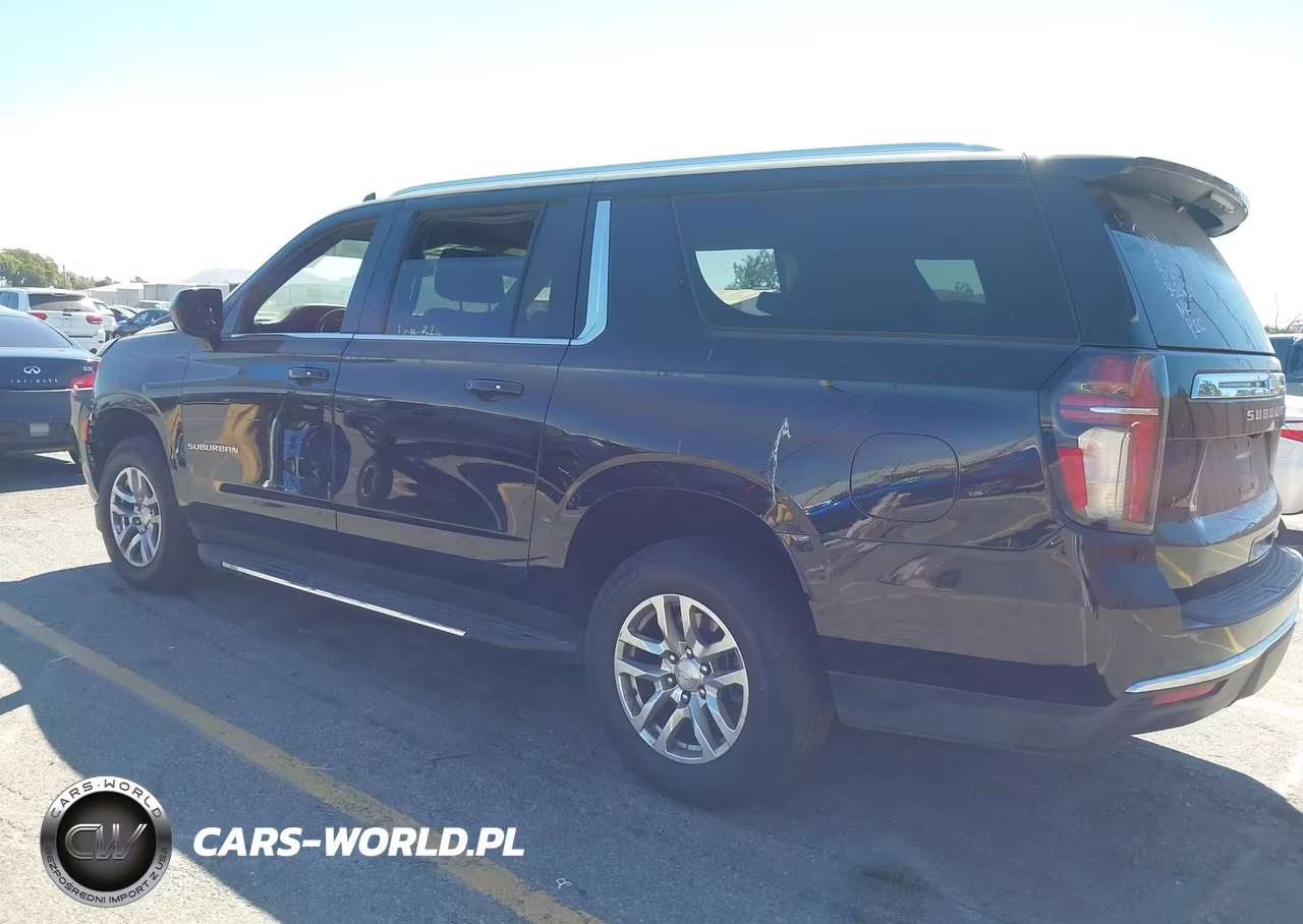 2022 Chevrolet Suburban 2Wd Lt VIN:1GNSCCKD4NR352624 - 3