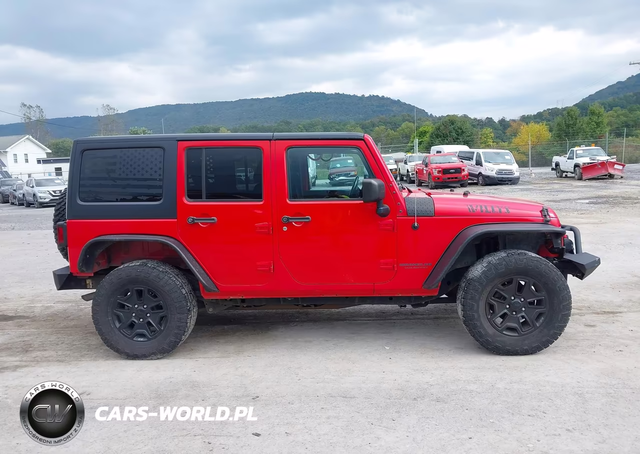 2016 Jeep Wrangler Unlimited Willys Wheeler VIN:1C4BJWDG3GL183094 - 13