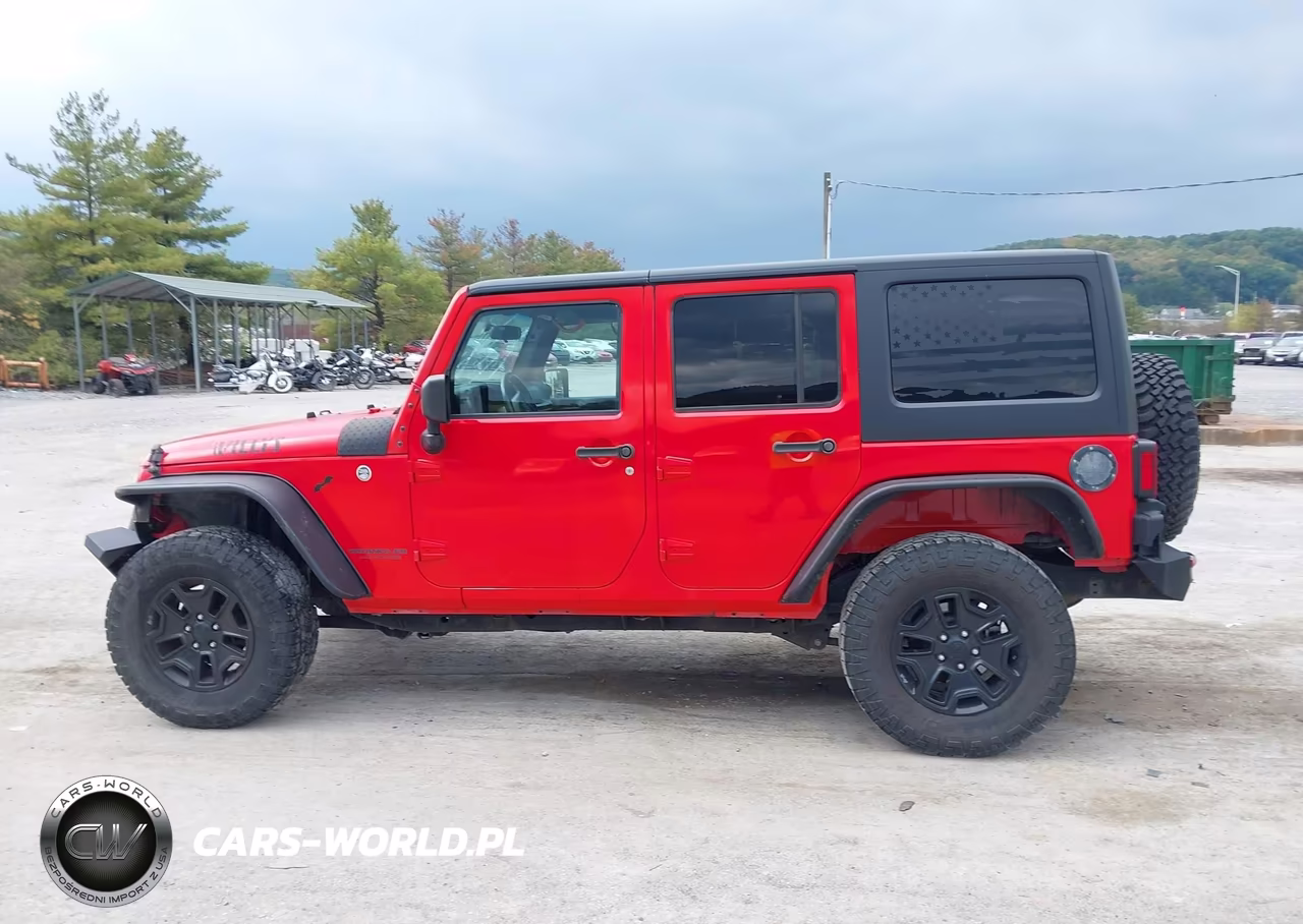 2016 Jeep Wrangler Unlimited Willys Wheeler VIN:1C4BJWDG3GL183094 - 14