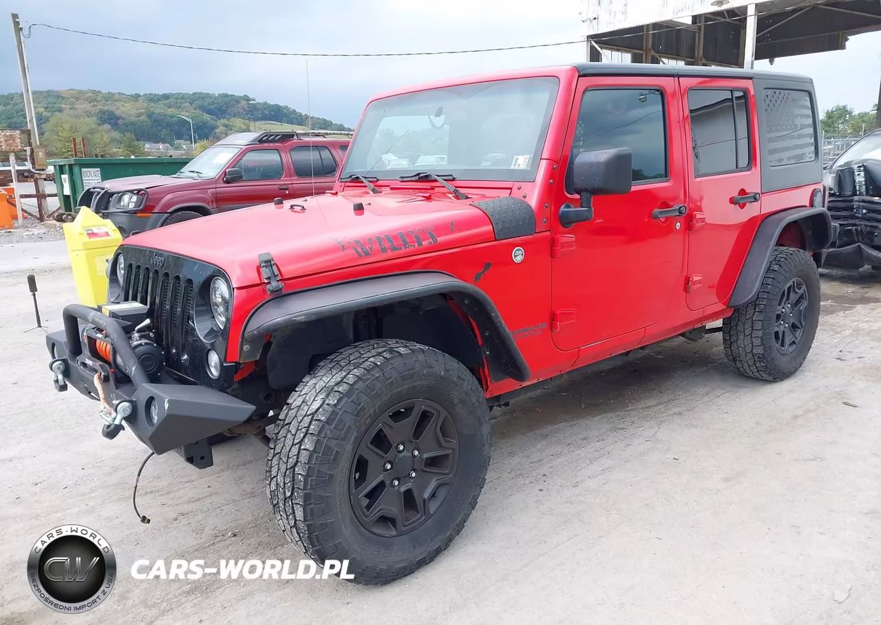 2016 Jeep Wrangler Unlimited Willys Wheeler VIN:1C4BJWDG3GL183094 - 2