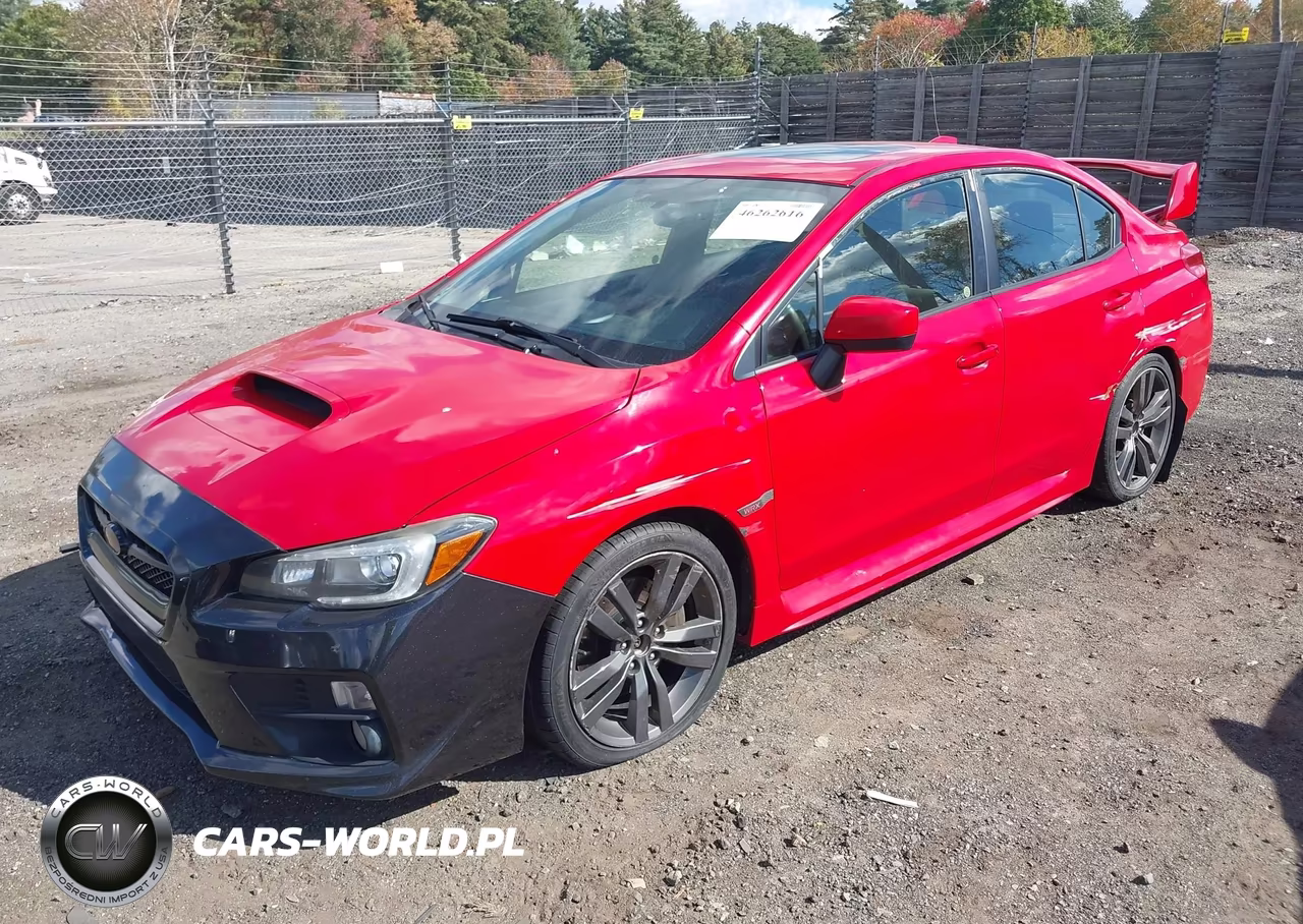 2017 Subaru Wrx Limited VIN:JF1VA1J68H8839117 - 2