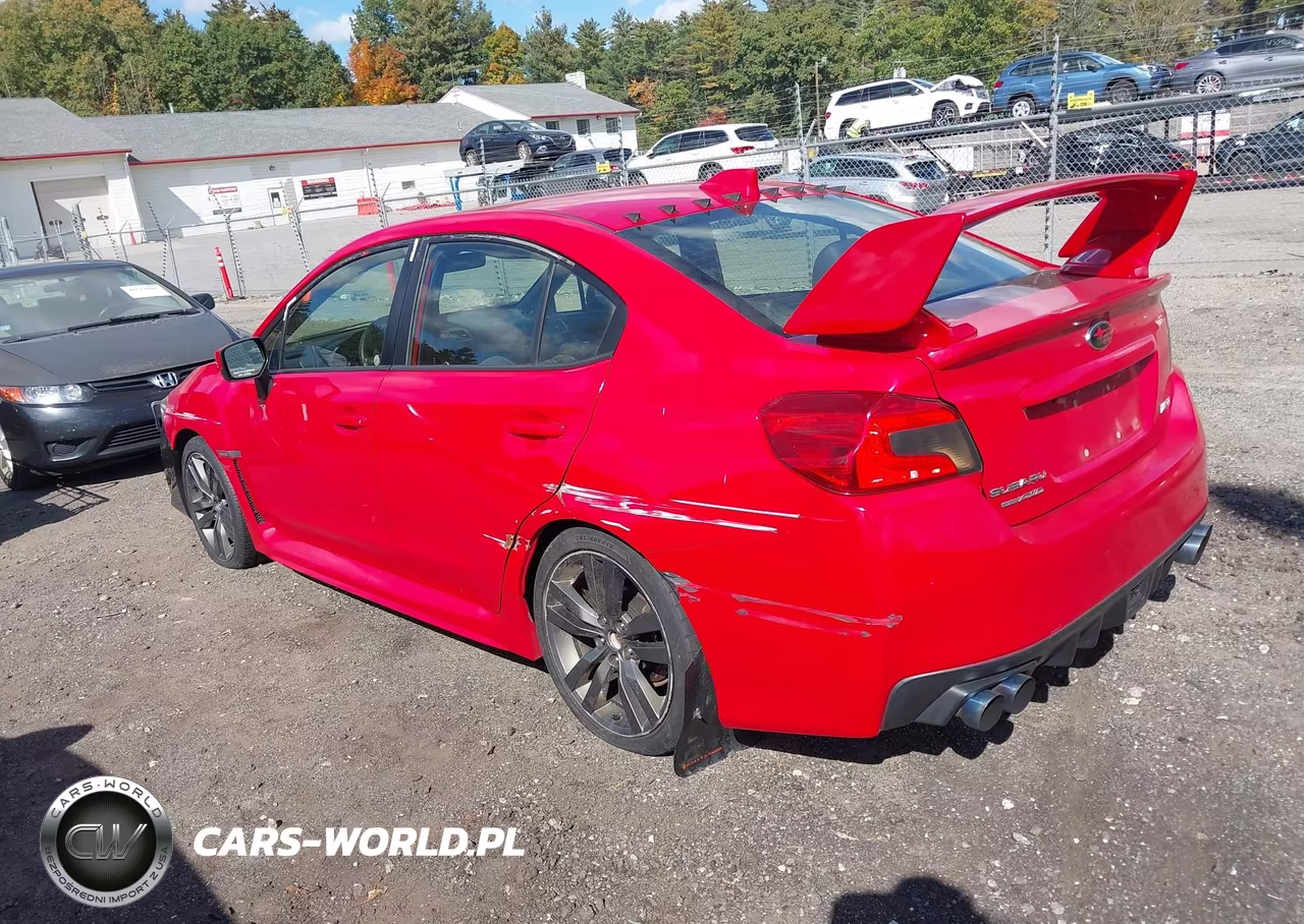 2017 Subaru Wrx Limited VIN:JF1VA1J68H8839117 - 3
