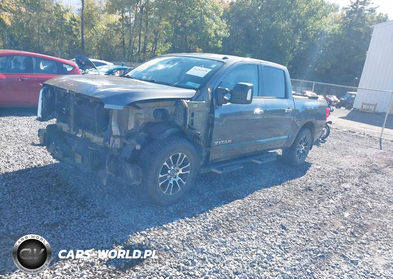 2021 Nissan Titan Sv 4X4 VIN:1N6AA1ED7MN504683 - 2