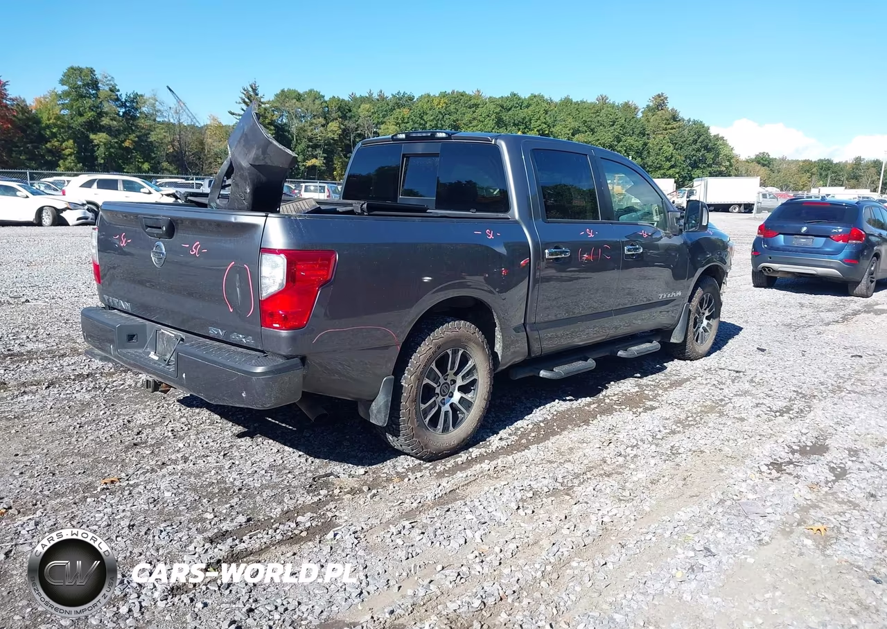 2021 Nissan Titan Sv 4X4 VIN:1N6AA1ED7MN504683 - 4
