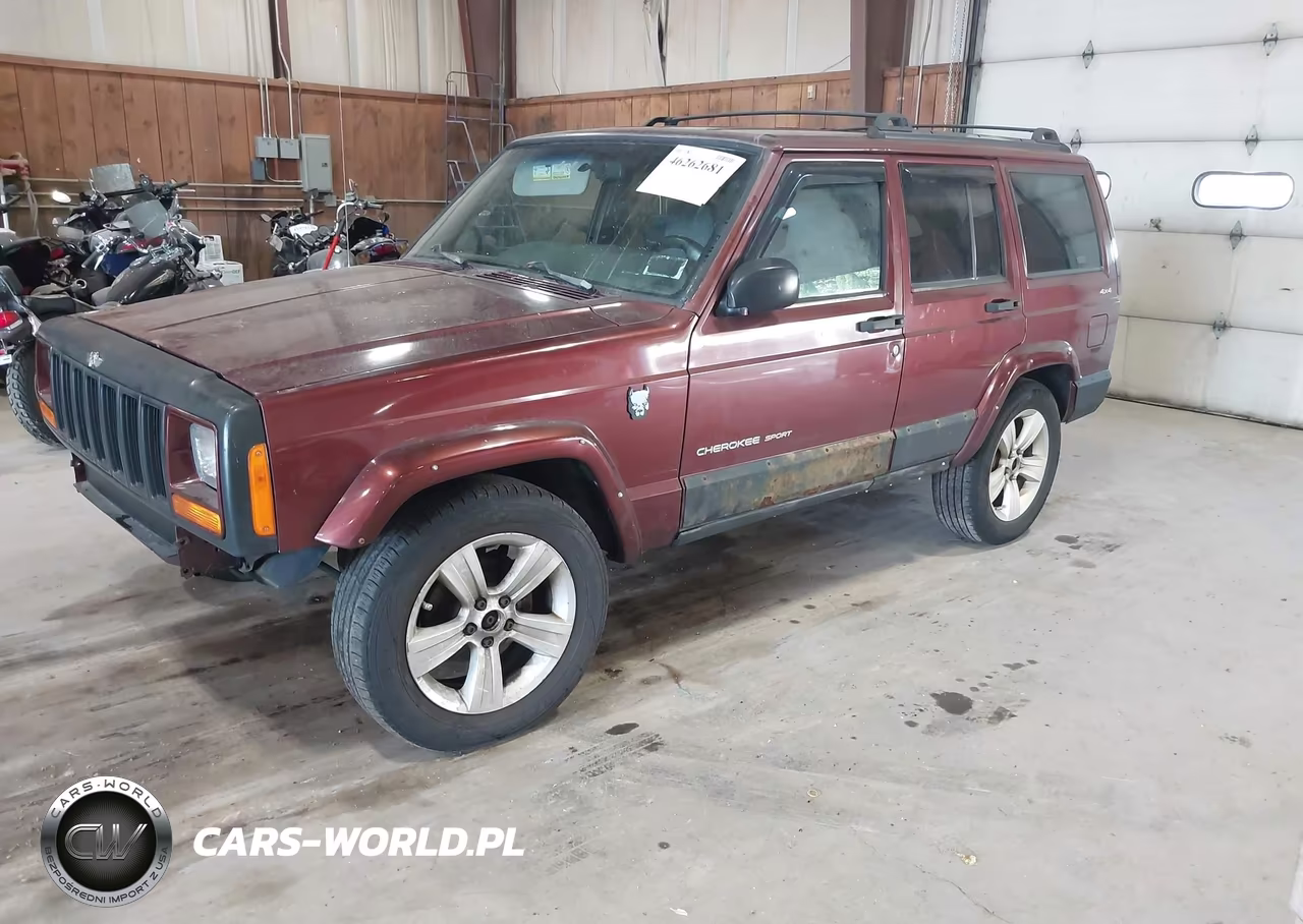 2001 Jeep Cherokee Sport VIN:1J4FF48S91L544139 - 2