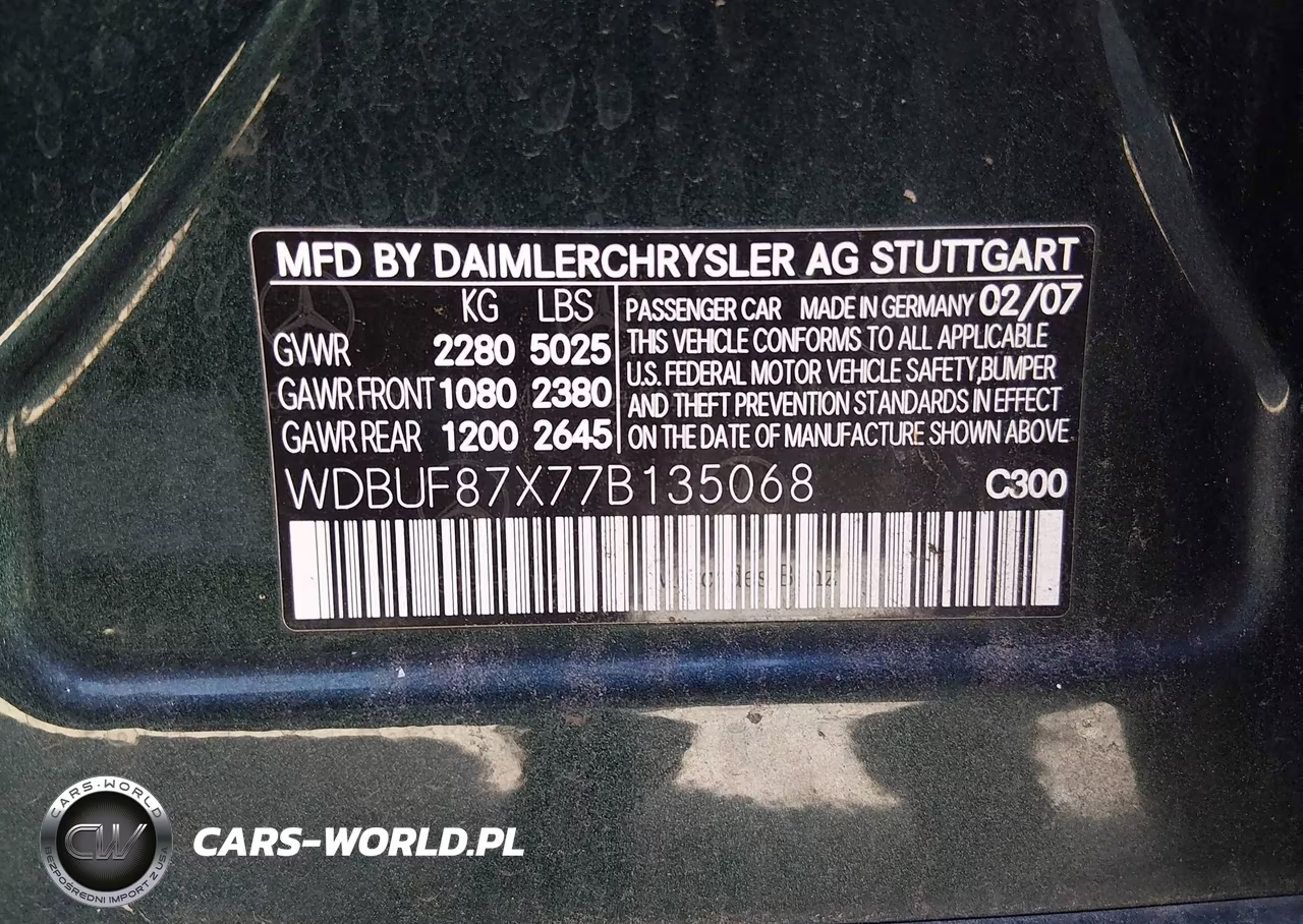 2007 Mercedes-Benz E 350 4Matic VIN:WDBUF87X77B135068 - 9
