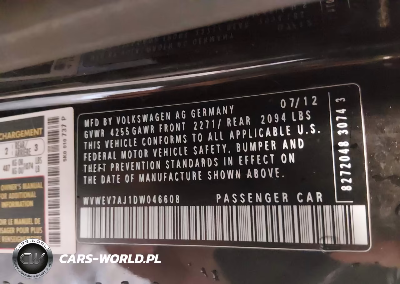 2013 Volkswagen Gti 2-Door VIN:WVWEV7AJ1DW046608 - 9