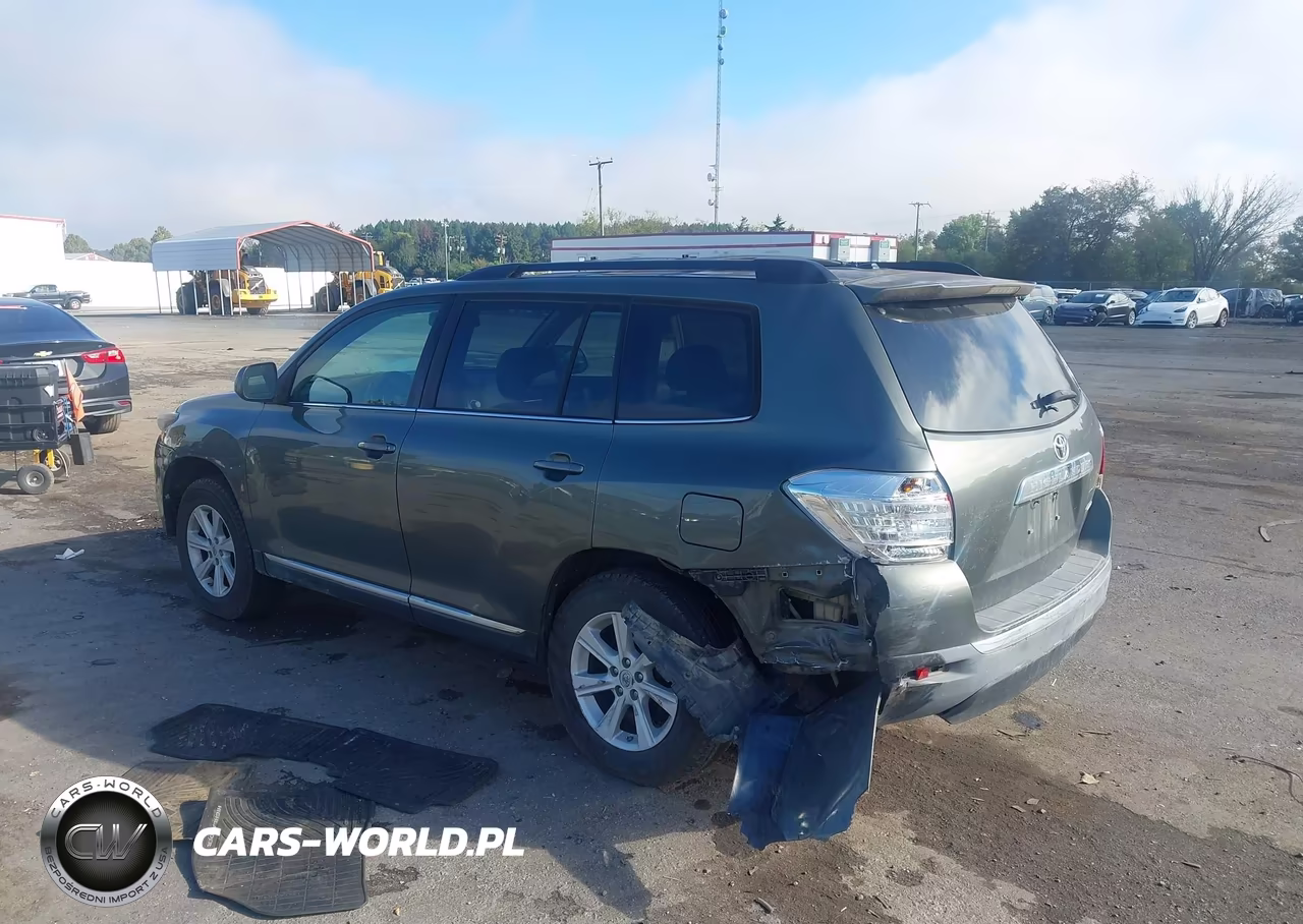 2012 Toyota Highlander Se V6 VIN:5TDBK3EH0CS173716 - 3