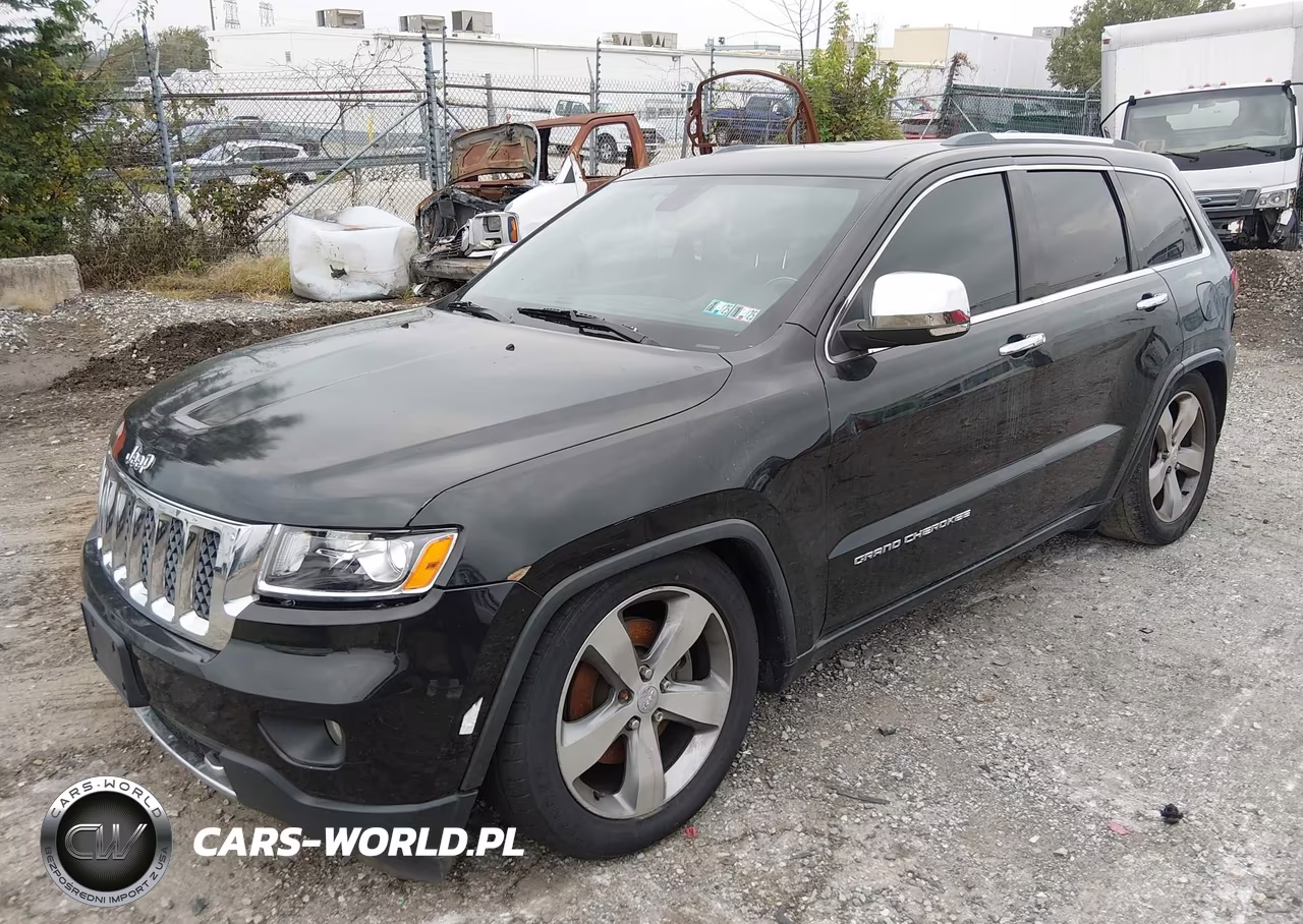 2014 Jeep Grand Cherokee Overland VIN:1C4RJFCT6EC125166 - 2