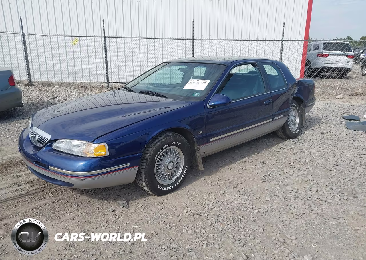 1996 Mercury Cougar Xr7 VIN:1MELM62W7TH624114 - 2