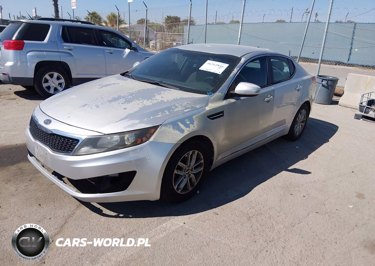 2011 Kia Optima Lx VIN:KNAGM4A70B5169301 - 2
