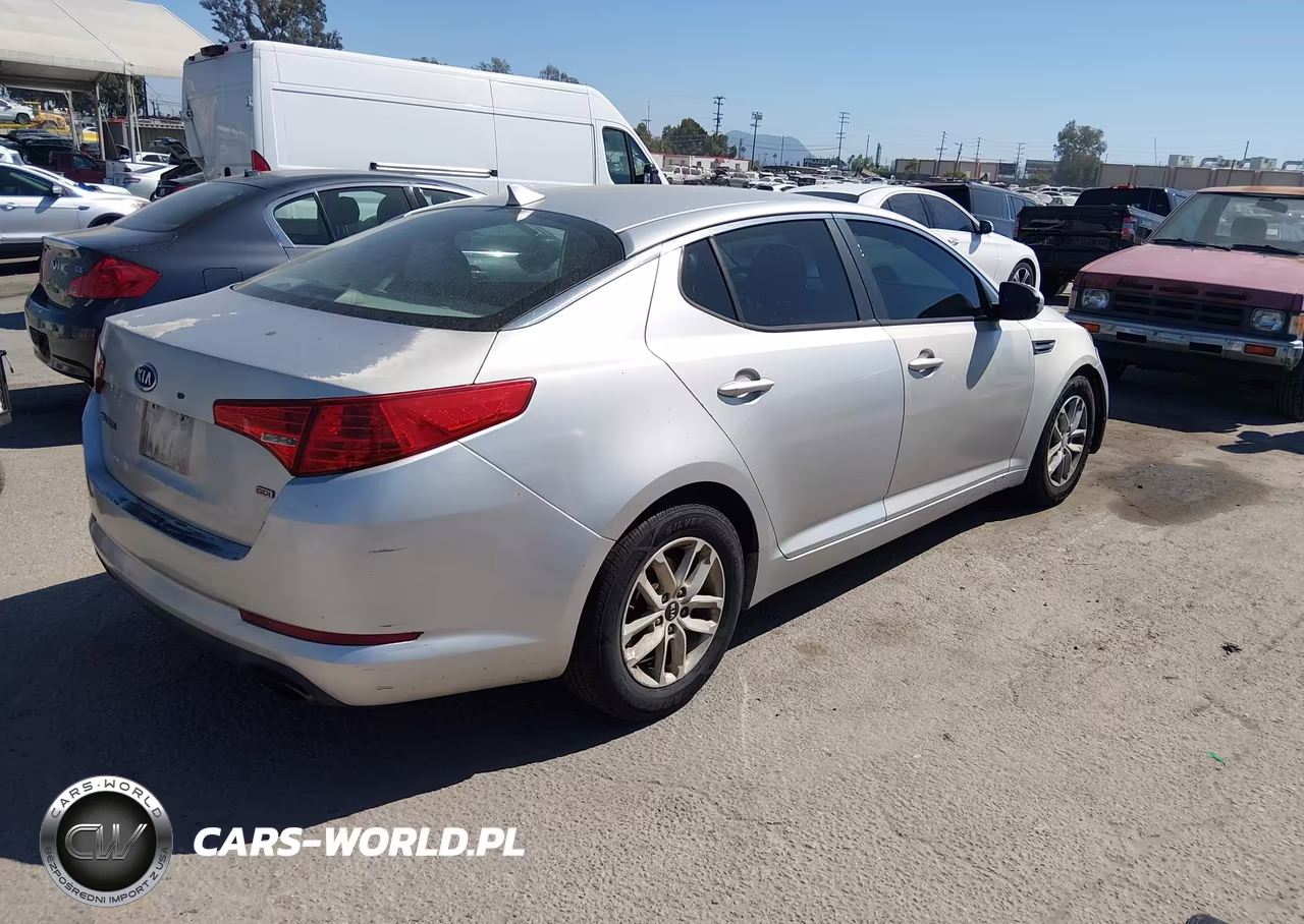 2011 Kia Optima Lx VIN:KNAGM4A70B5169301 - 4