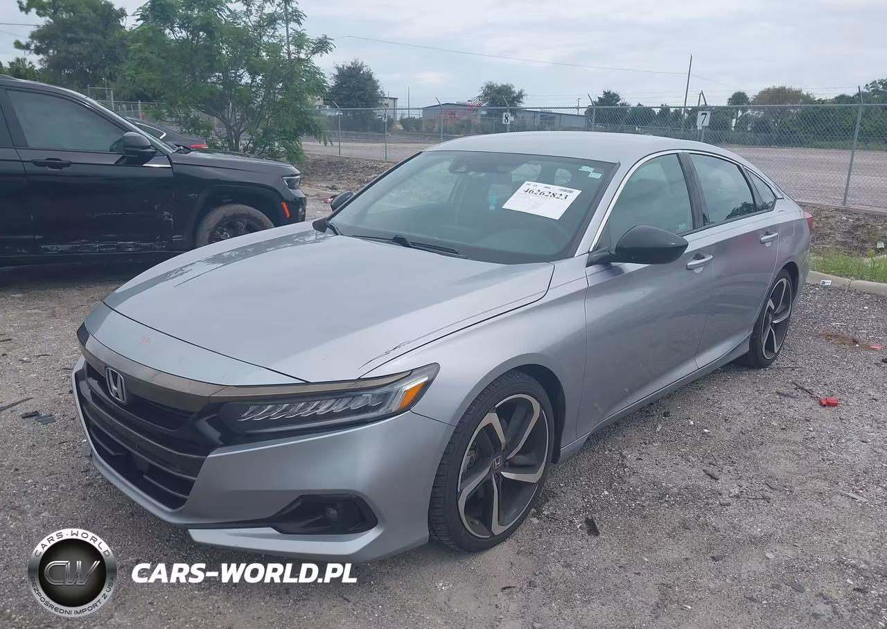 2021 Honda Accord Sport VIN:1HGCV1F38MA081837 - 2