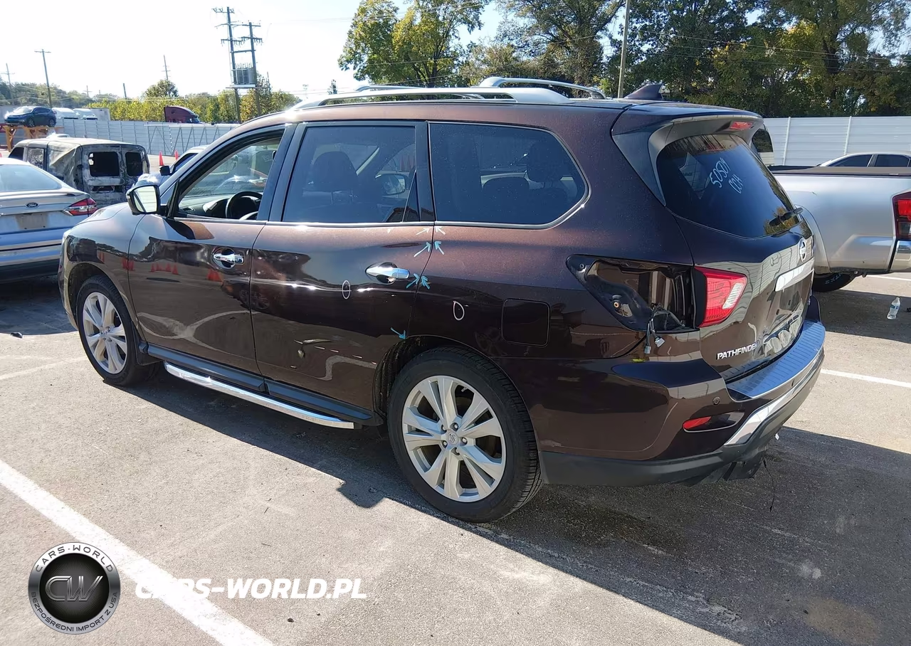2019 Nissan Pathfinder Sl VIN:5N1DR2MM4KC583900 - 3