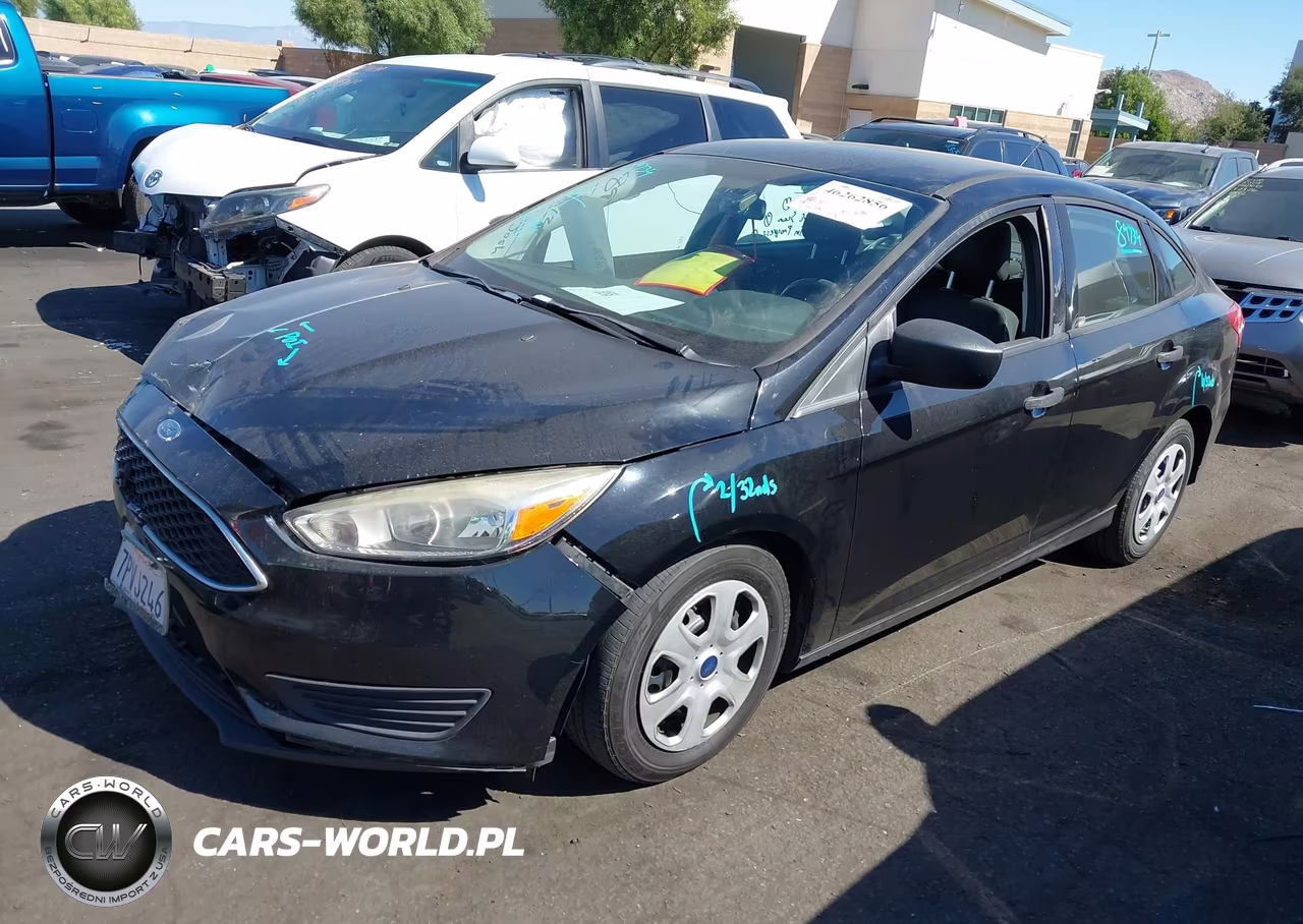 2016 Ford Focus S VIN:1FADP3E25GL225585 - 2