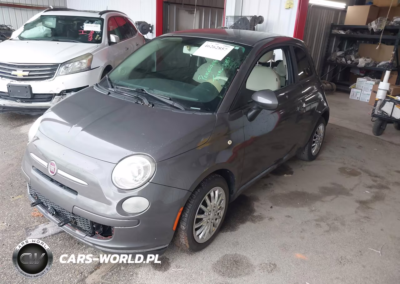 2013 Fiat 500 Pop VIN:3C3CFFARXDT598297 - 2