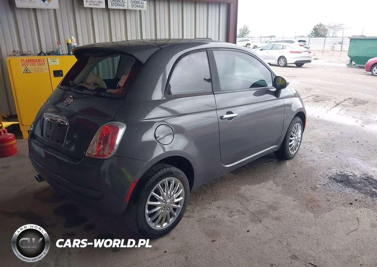 2013 Fiat 500 Pop VIN:3C3CFFARXDT598297 - 4