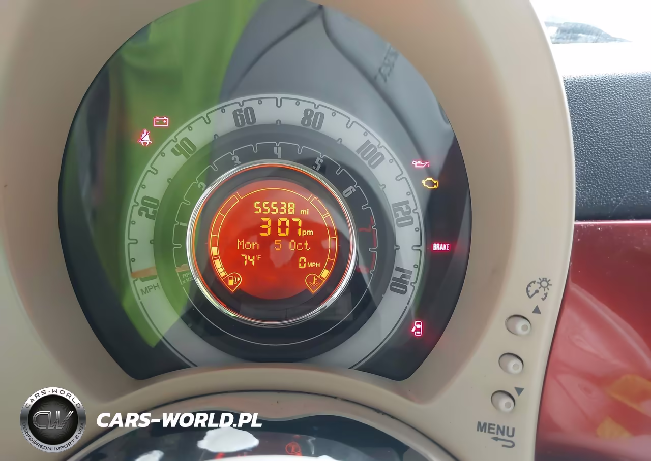 2013 Fiat 500 Pop VIN:3C3CFFARXDT598297 - 7