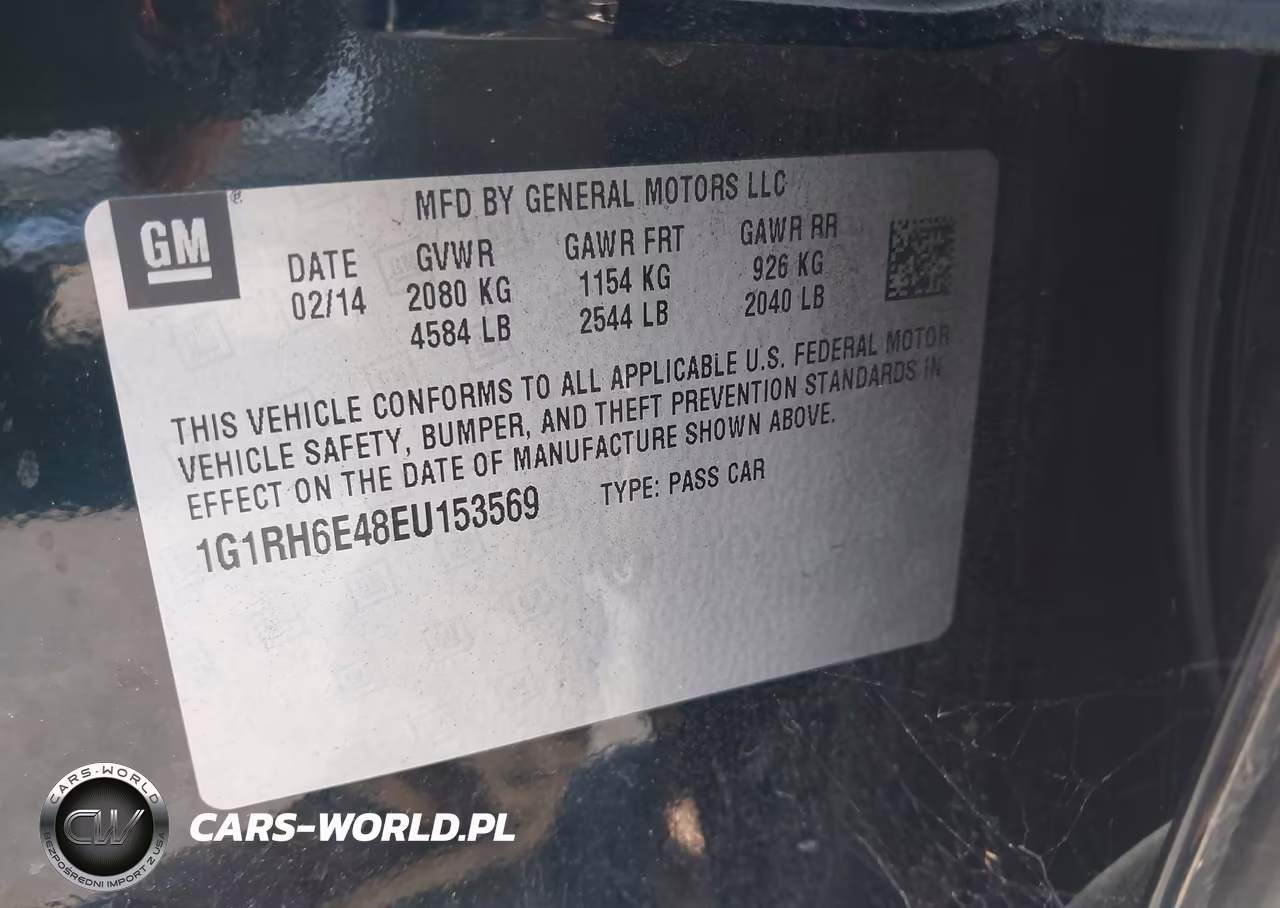 2014 Chevrolet Volt VIN:1G1RH6E48EU153569 - 9