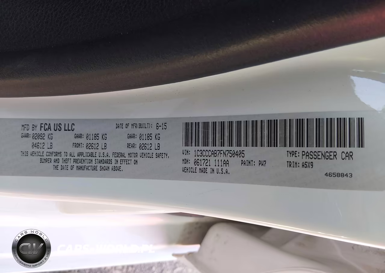 2015 Chrysler 200 Limited VIN:1C3CCCAB7FN750405 - 9