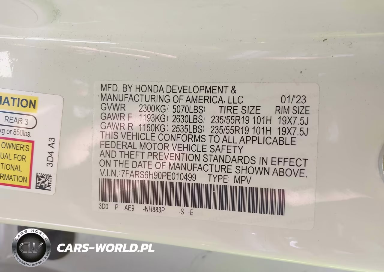 2023 Honda Cr-V Hybrid Sport Touring VIN:7FARS6H90PE010499 - 9
