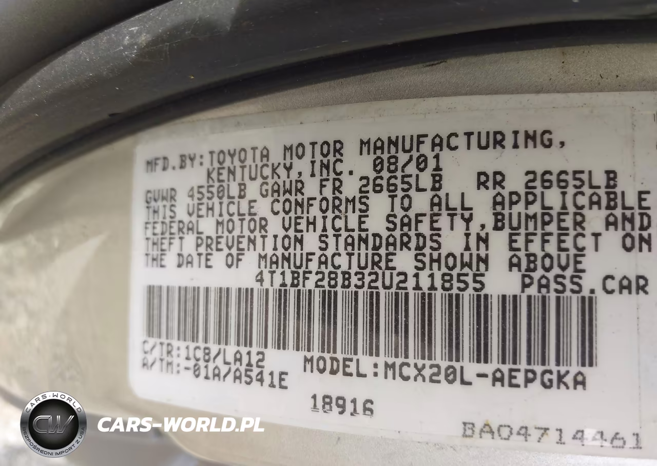 2002 Toyota Avalon Xls VIN:4T1BF28B32U211855 - 9