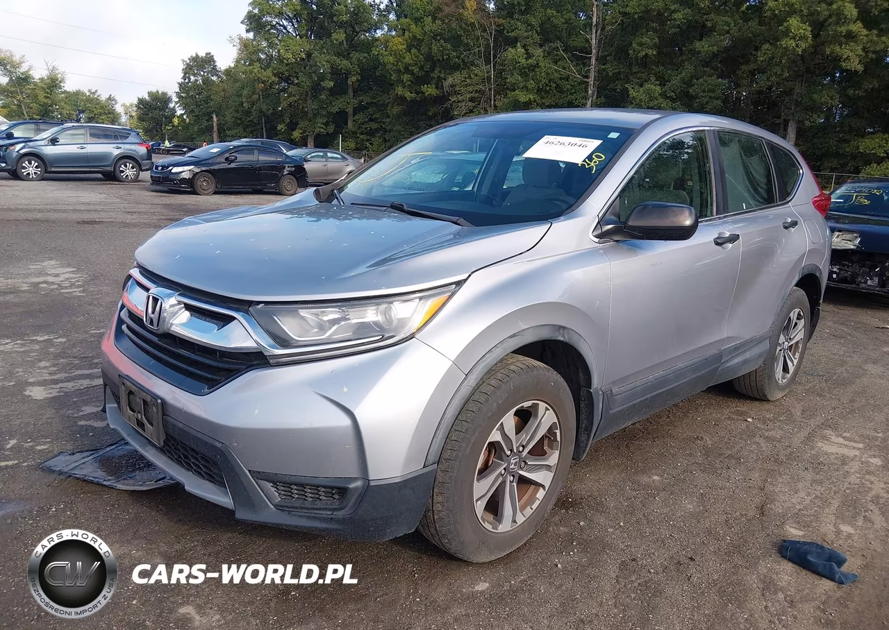 2017 Honda Cr-V Lx VIN:2HKRW6H39HH224373 - 2