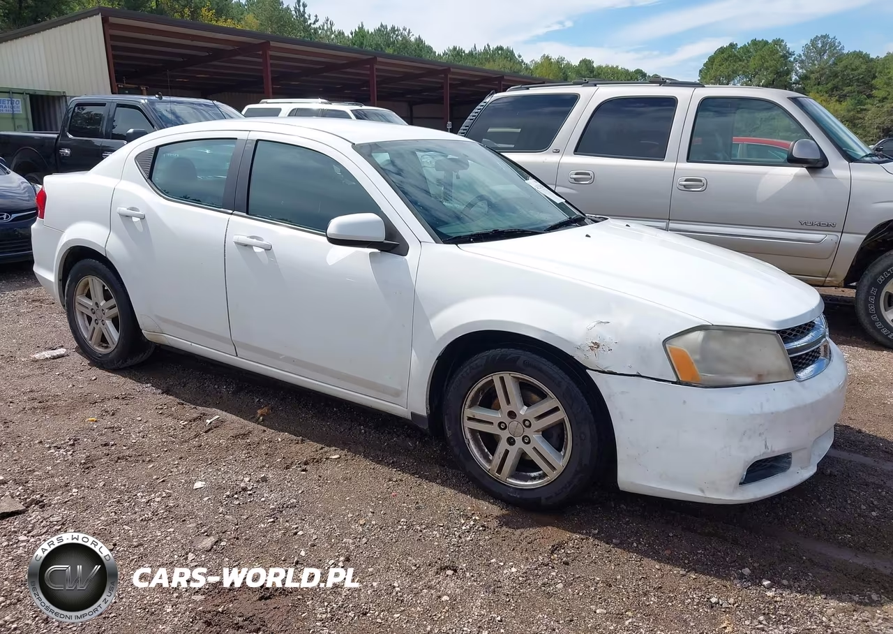 2014 Dodge Avenger Sxt VIN:1C3CDZCB4EN163753 - 1