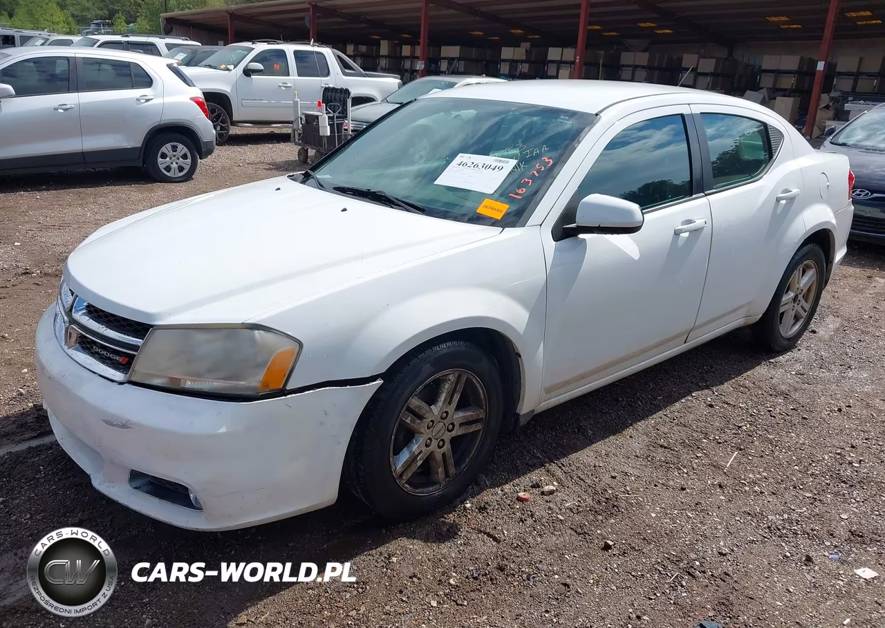 2014 Dodge Avenger Sxt VIN:1C3CDZCB4EN163753 - 2