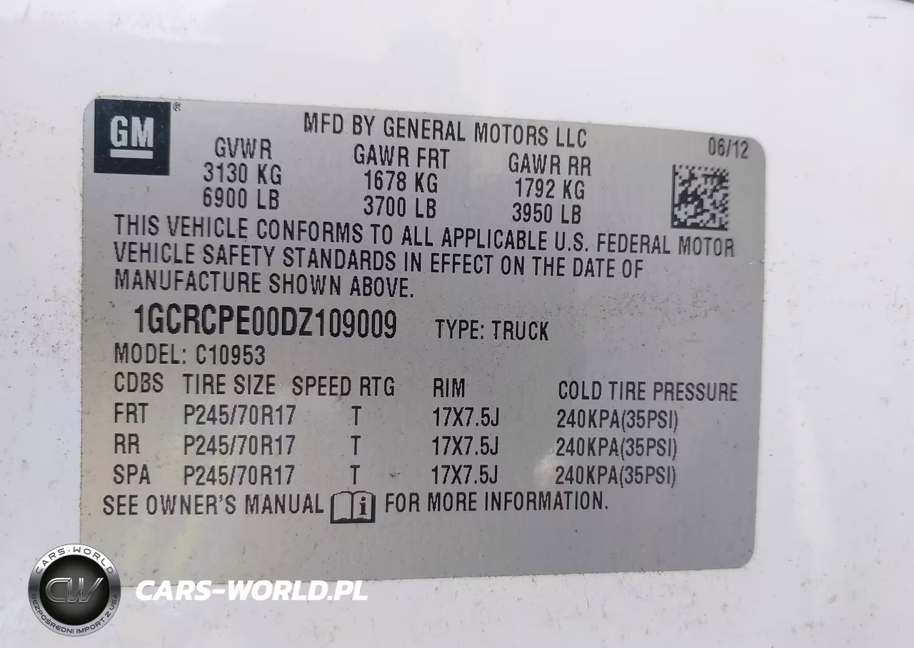 2013 Chevrolet Silverado 1500 Work Truck VIN:1GCRCPE00DZ109009 - 9