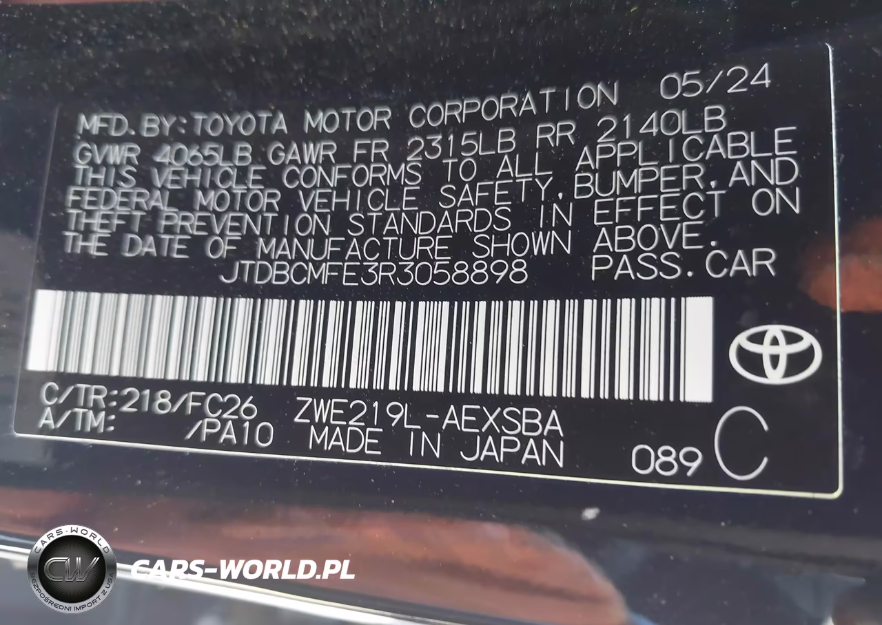 2024 Toyota Corolla Hybrid Se VIN:JTDBCMFE3R3058898 - 9