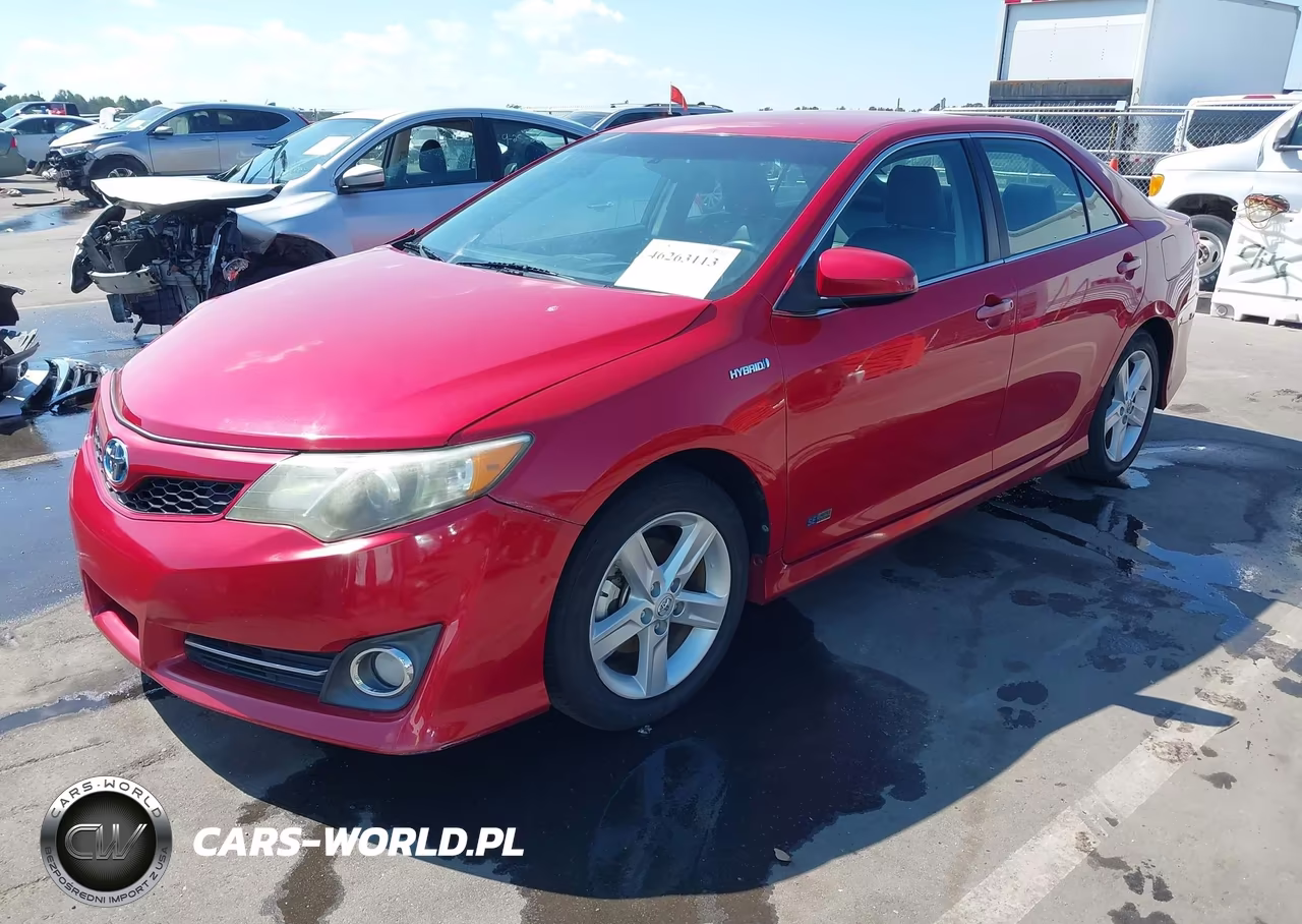 2014 Toyota Camry Hybrid Se Limited Edition VIN:4T1BD1FK2EU122897 - 2