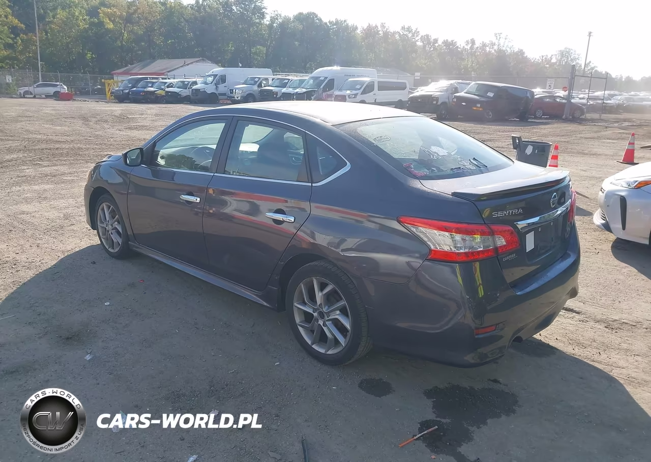 2014 Nissan Sentra Sr VIN:3N1AB7APXEL634139 - 3