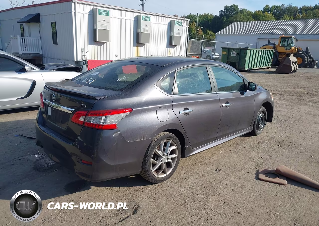 2014 Nissan Sentra Sr VIN:3N1AB7APXEL634139 - 4
