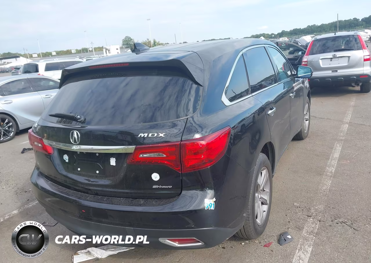 2015 Acura Mdx VIN:5FRYD4H27FB013955 - 4