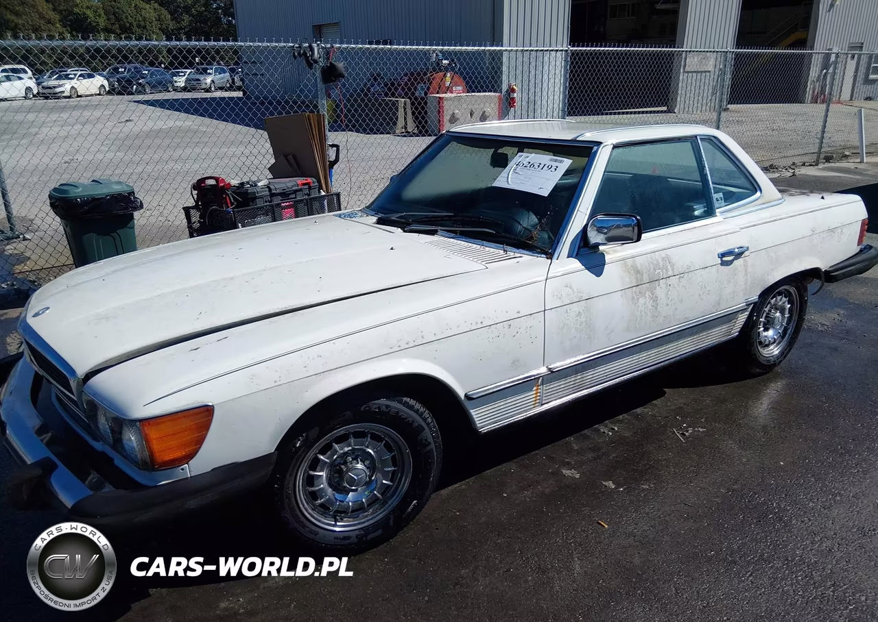 1985 Mercedes-Benz 380 Sl VIN:WDBBA45C3FA022365 - 2