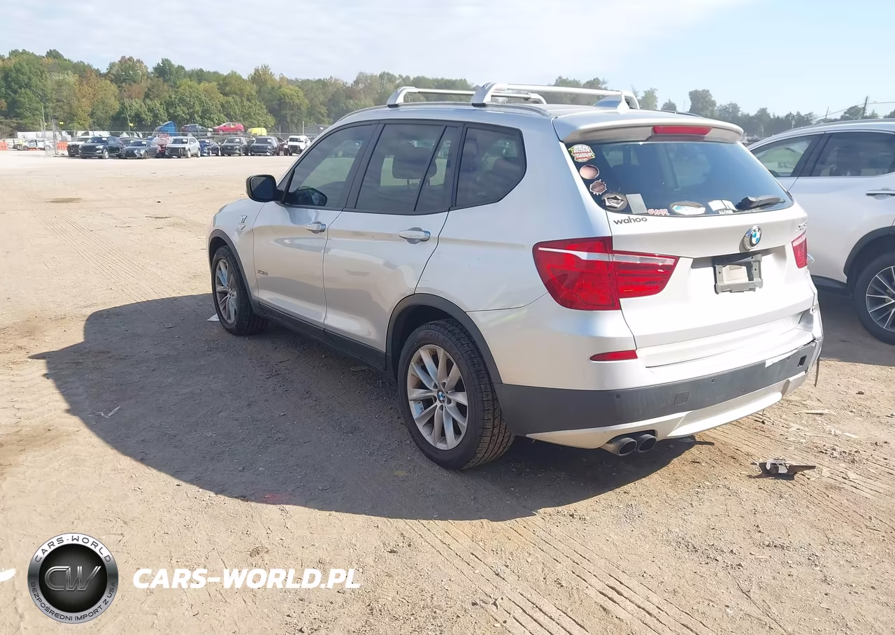 2013 BMW X3 xDrive28I VIN:5UXWX9C58D0D08588 - 3