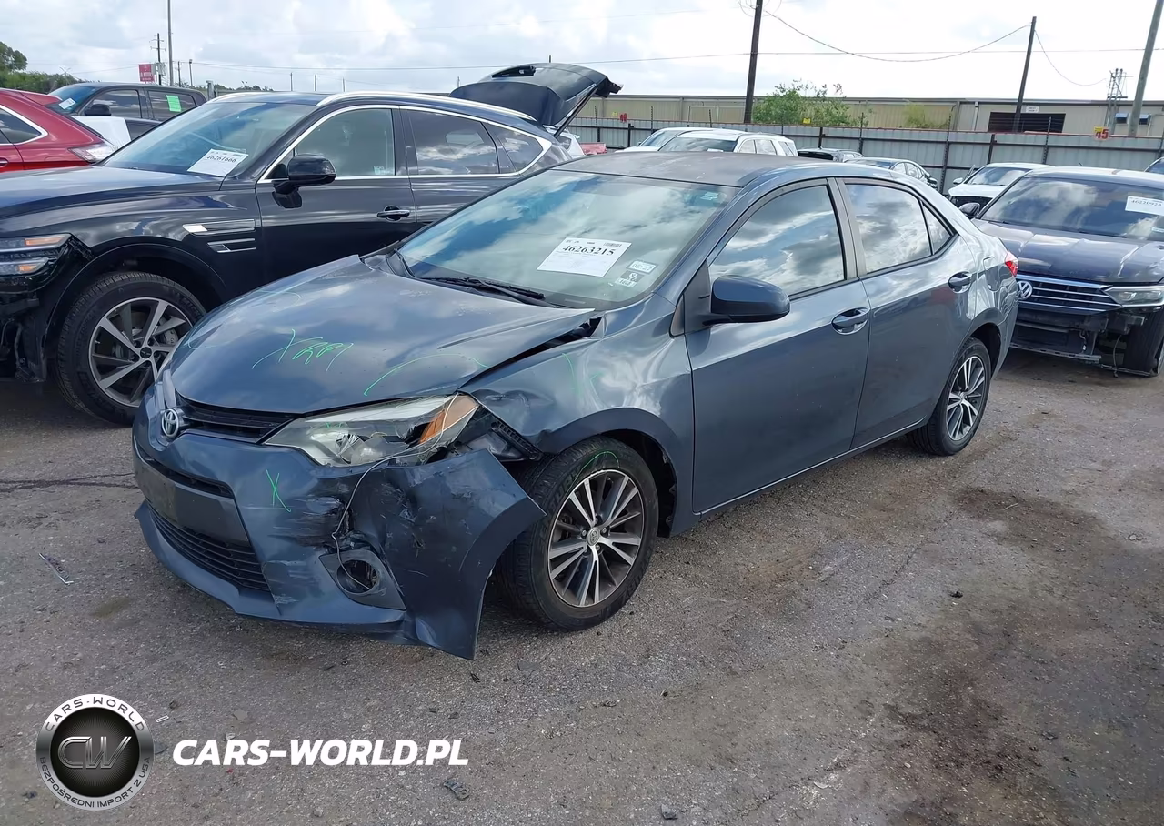 2016 Toyota Corolla Le Plus VIN:5YFBURHE3GP557812 - 2