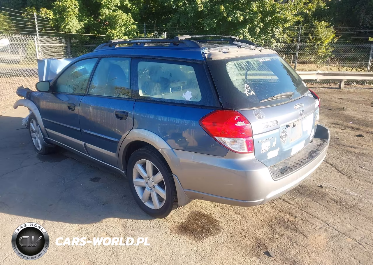 2009 Subaru Outback 2.5I VIN:4S4BP61C397343465 - 3