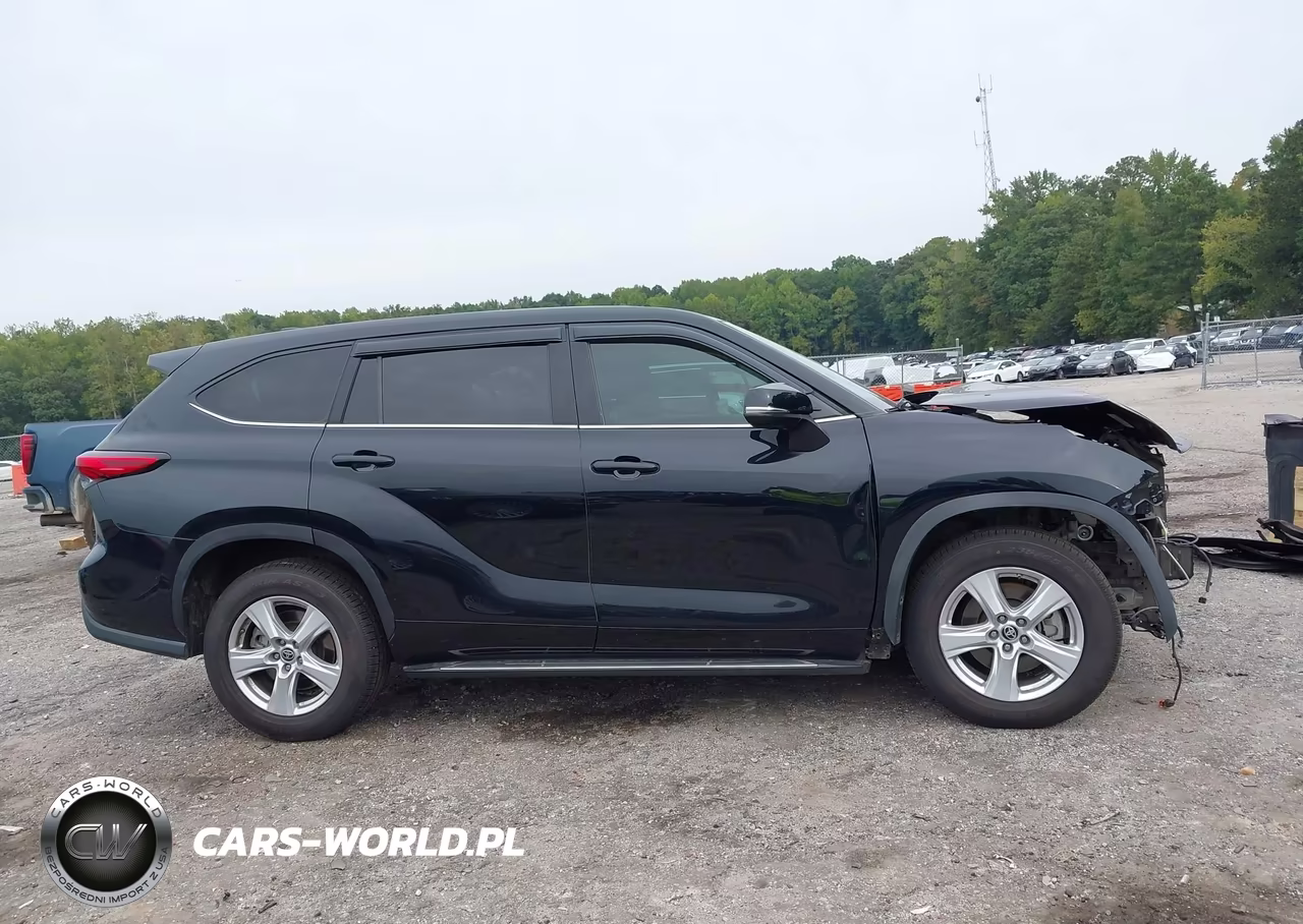 2022 Toyota Highlander L VIN:5TDCZRAH8NS539613 - 14