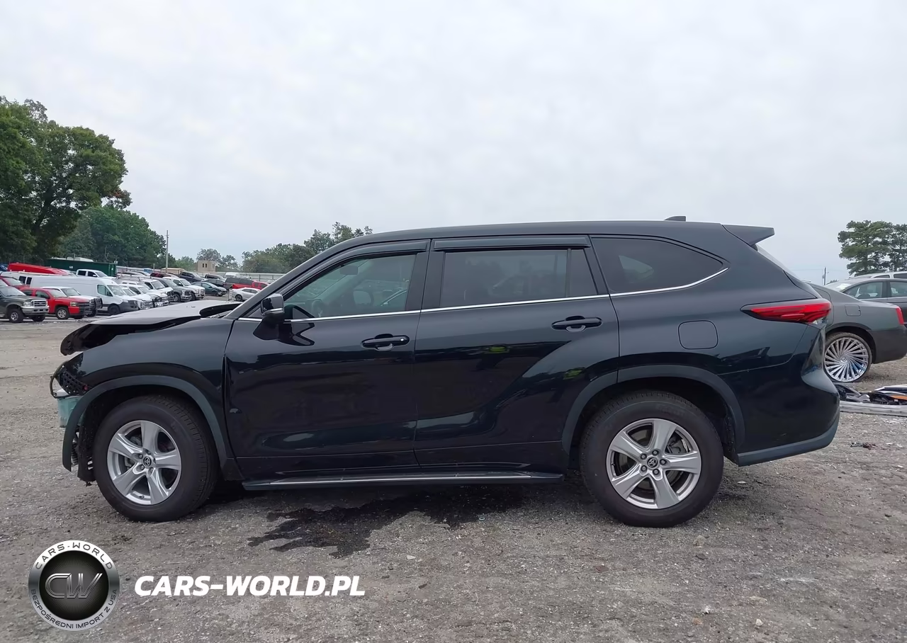 2022 Toyota Highlander L VIN:5TDCZRAH8NS539613 - 15