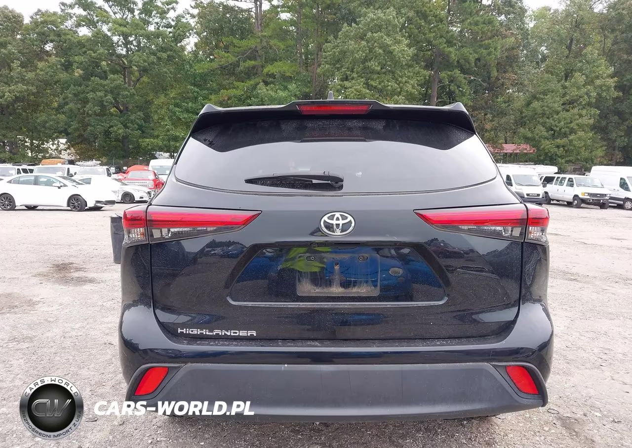 2022 Toyota Highlander L VIN:5TDCZRAH8NS539613 - 17