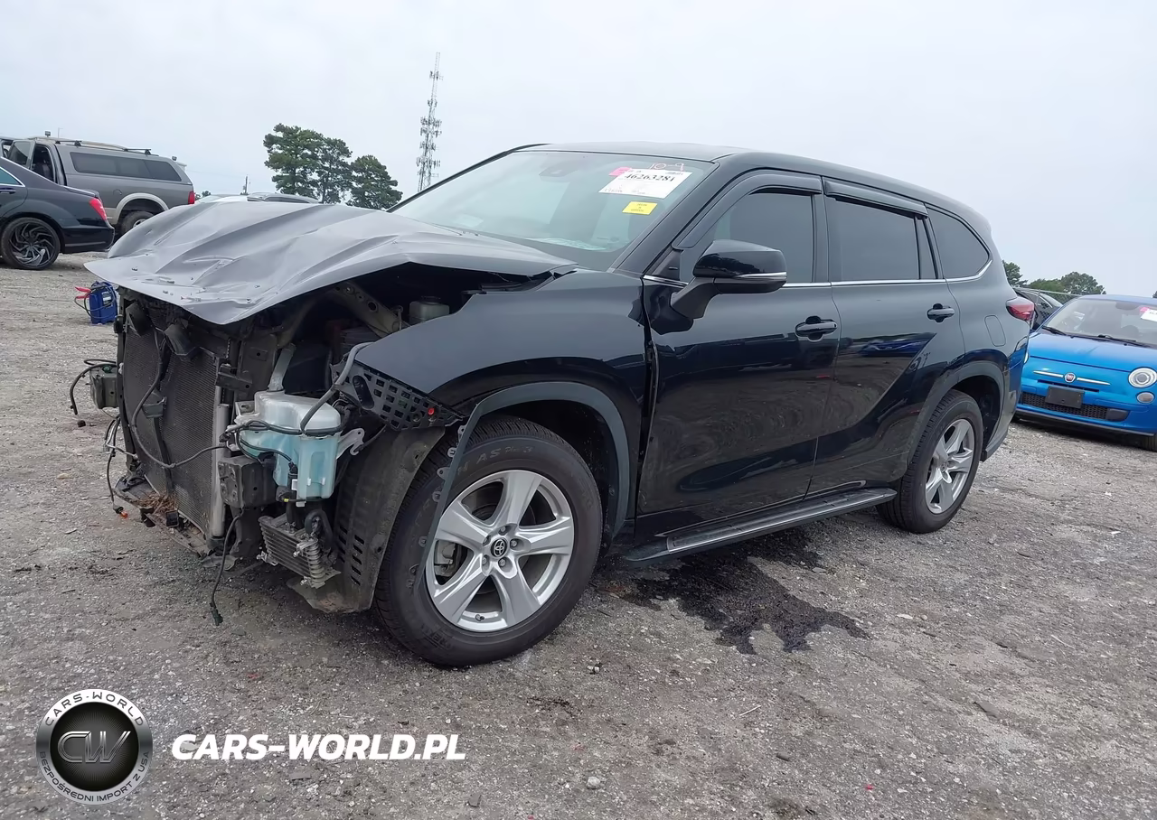 2022 Toyota Highlander L VIN:5TDCZRAH8NS539613 - 2
