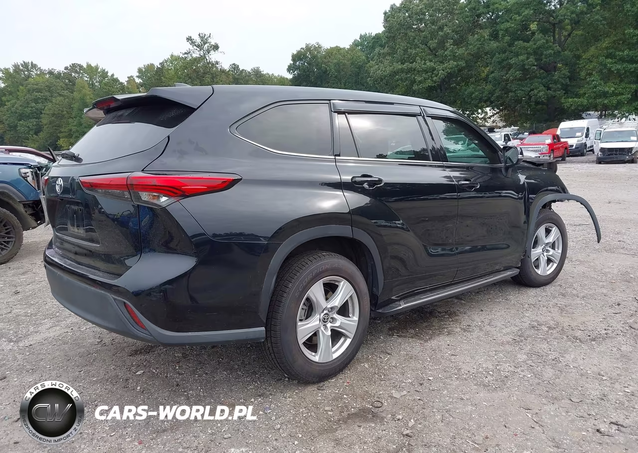 2022 Toyota Highlander L VIN:5TDCZRAH8NS539613 - 4