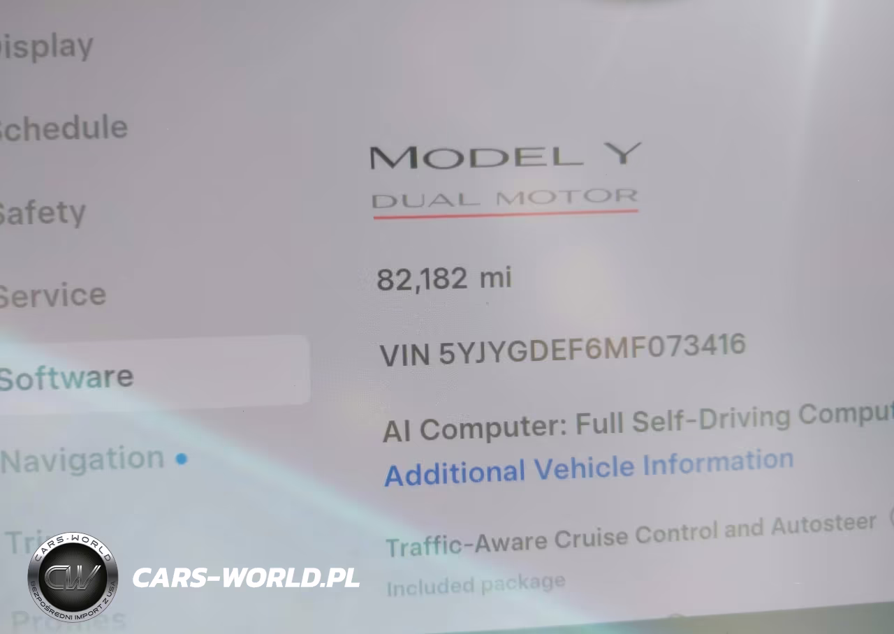 2021 Tesla Model Y Performance Dual Motor All-Wheel Drive VIN:5YJYGDEF6MF073416 - 7