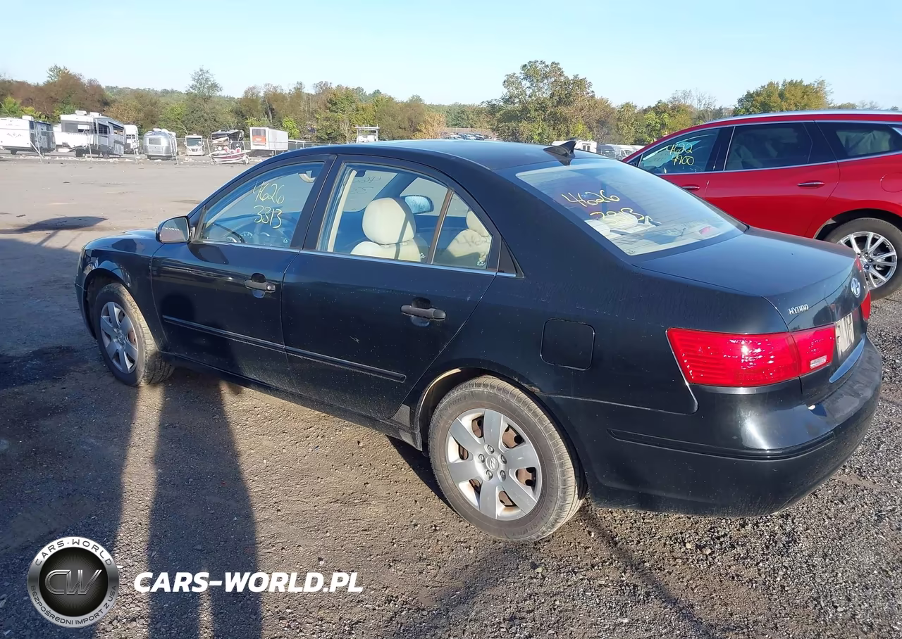 2009 Hyundai Sonata Gls VIN:5NPET46C89H480746 - 3