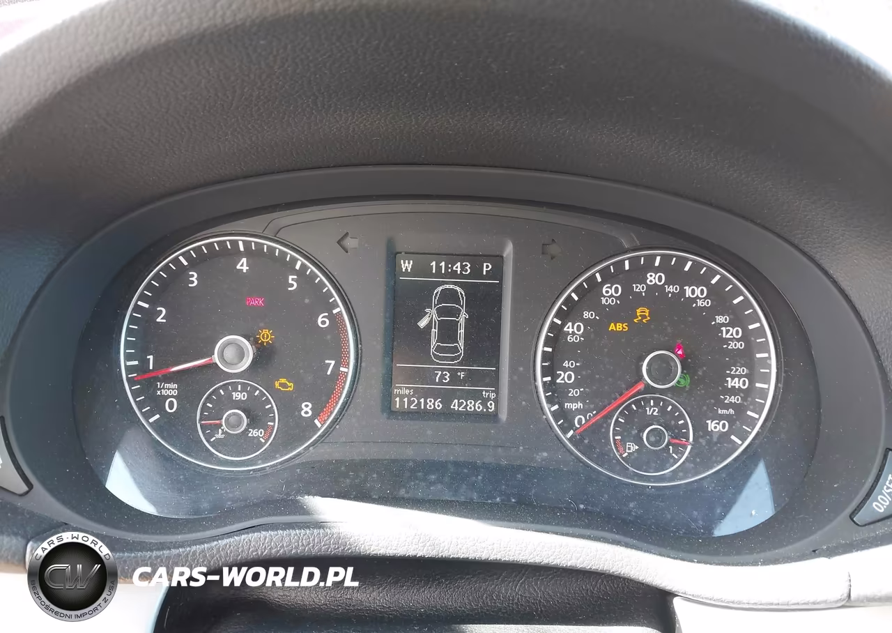2012 Volkswagen Passat 2.5L Se VIN:1VWBP7A36CC104952 - 12